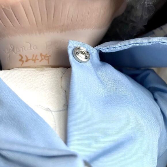 Vintage 1988 Yolanda Bello Picture Perfect Babies ~ AMANDA Porcelain Doll Signed - Picture 6 of 7